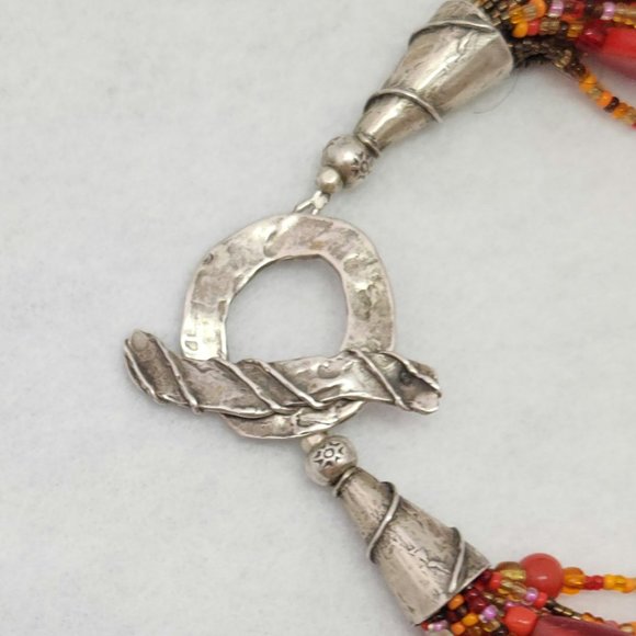 PS Pamela Scott Beaded Necklace #457 - Picture 8 of 15